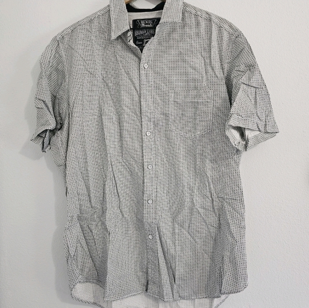 Broken Threads • Short Sleeve Button Up